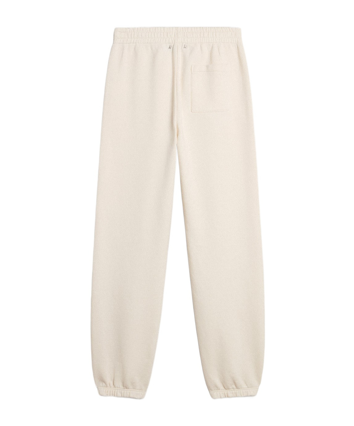 Golden Goose White Joggers In Gray