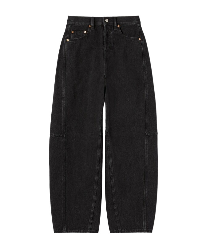 Gucci Belt-loop Jeans In Black