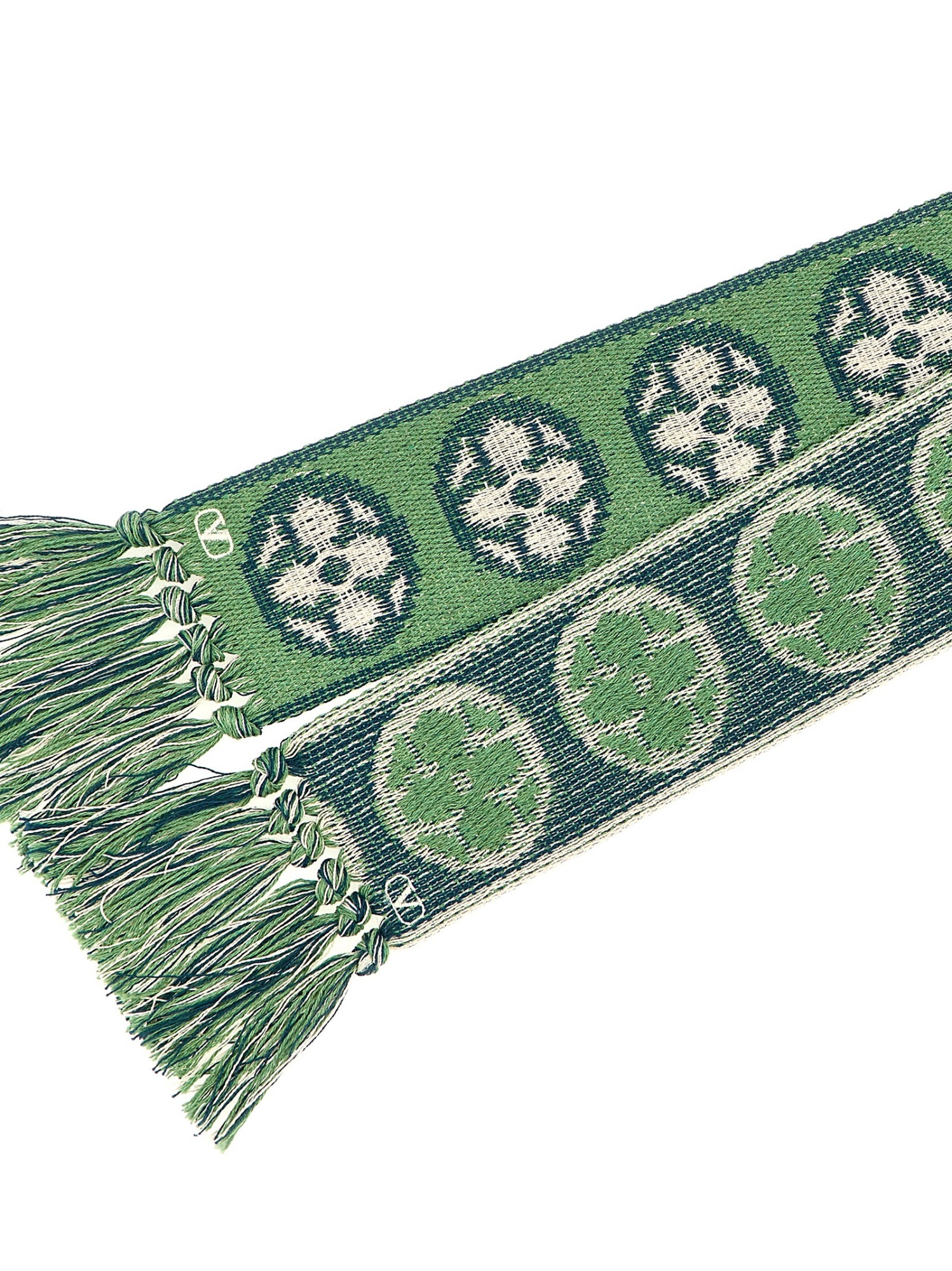 Valentino Fringed Scarf In Multi