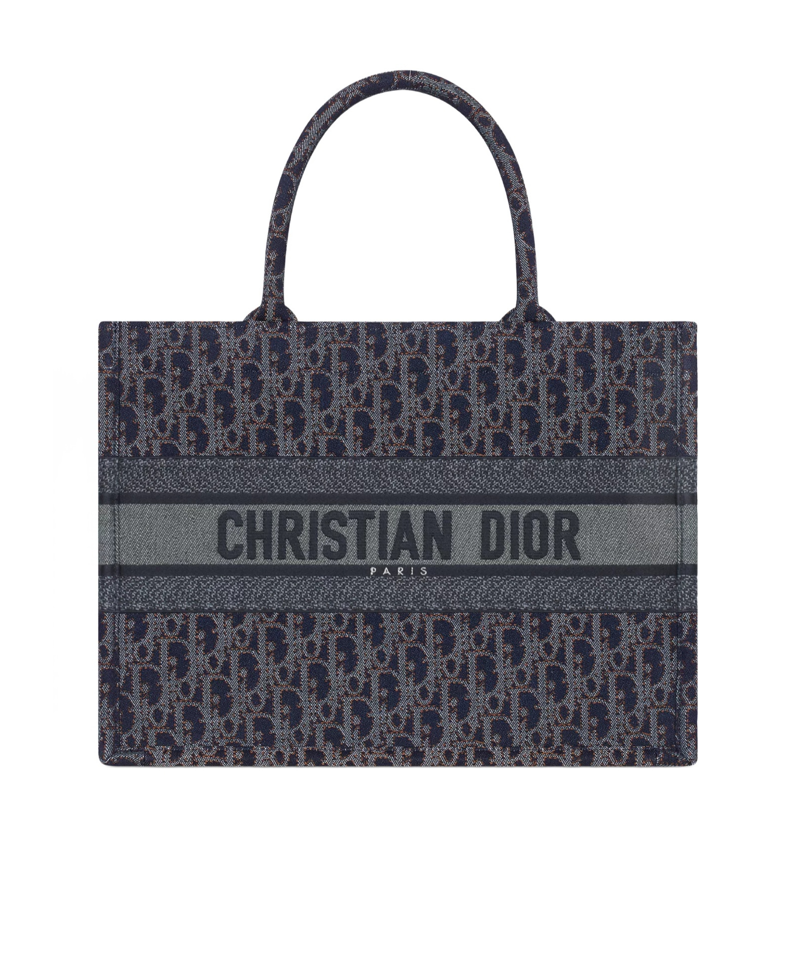Dior Medium  Book Tote In Black