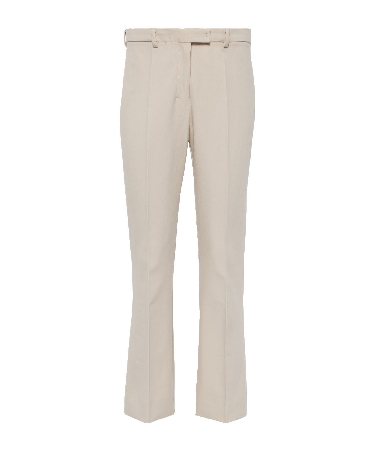 Shop Max Mara 's High Waist Straight Leg Pants In White