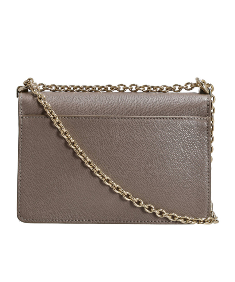 Furla Grey 1927 Mini Shoulder Bag In Brown