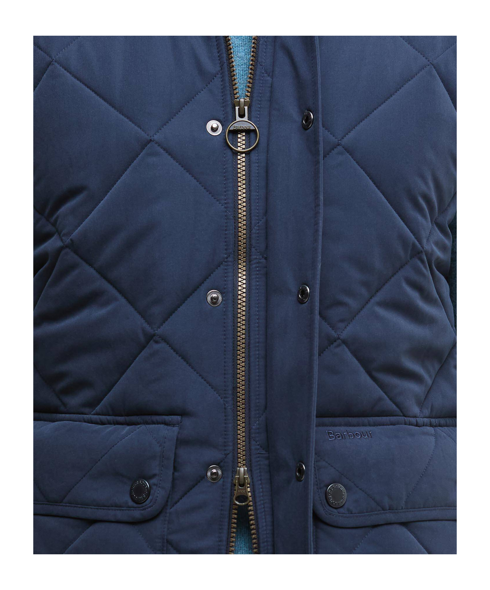 Barbour Winter Lowerdale Gilet In Blue