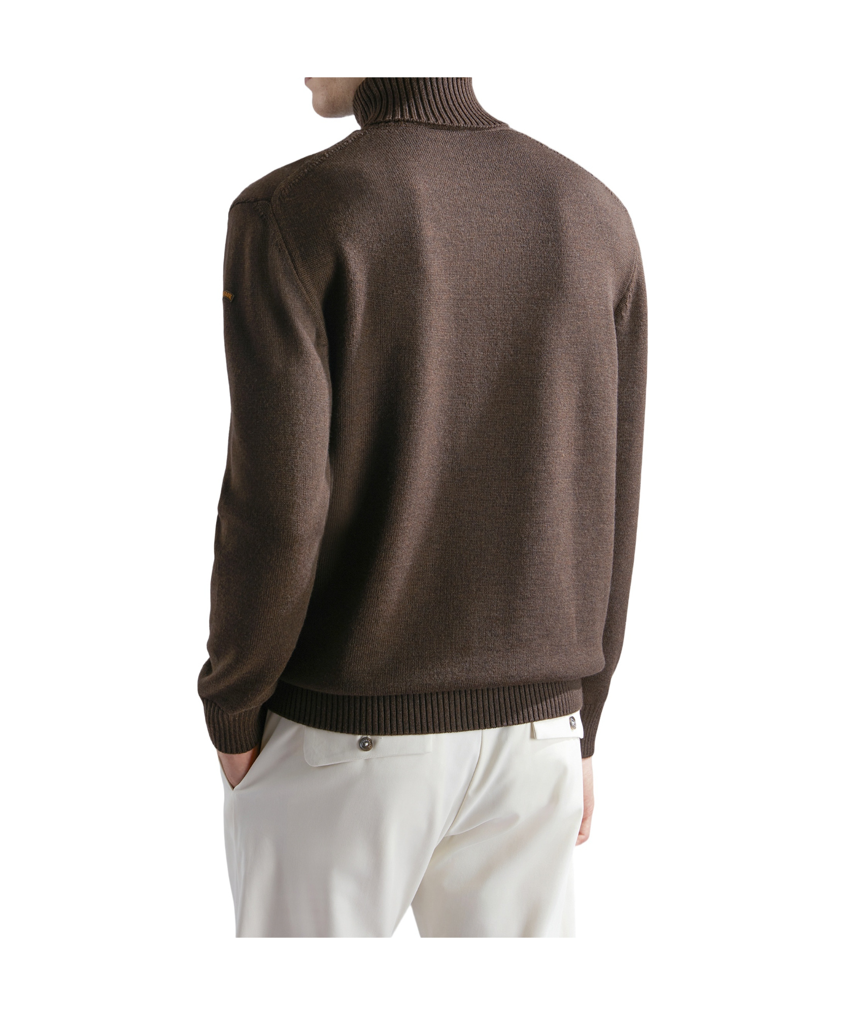 Paul & Shark Turtleneck Sweater In Black