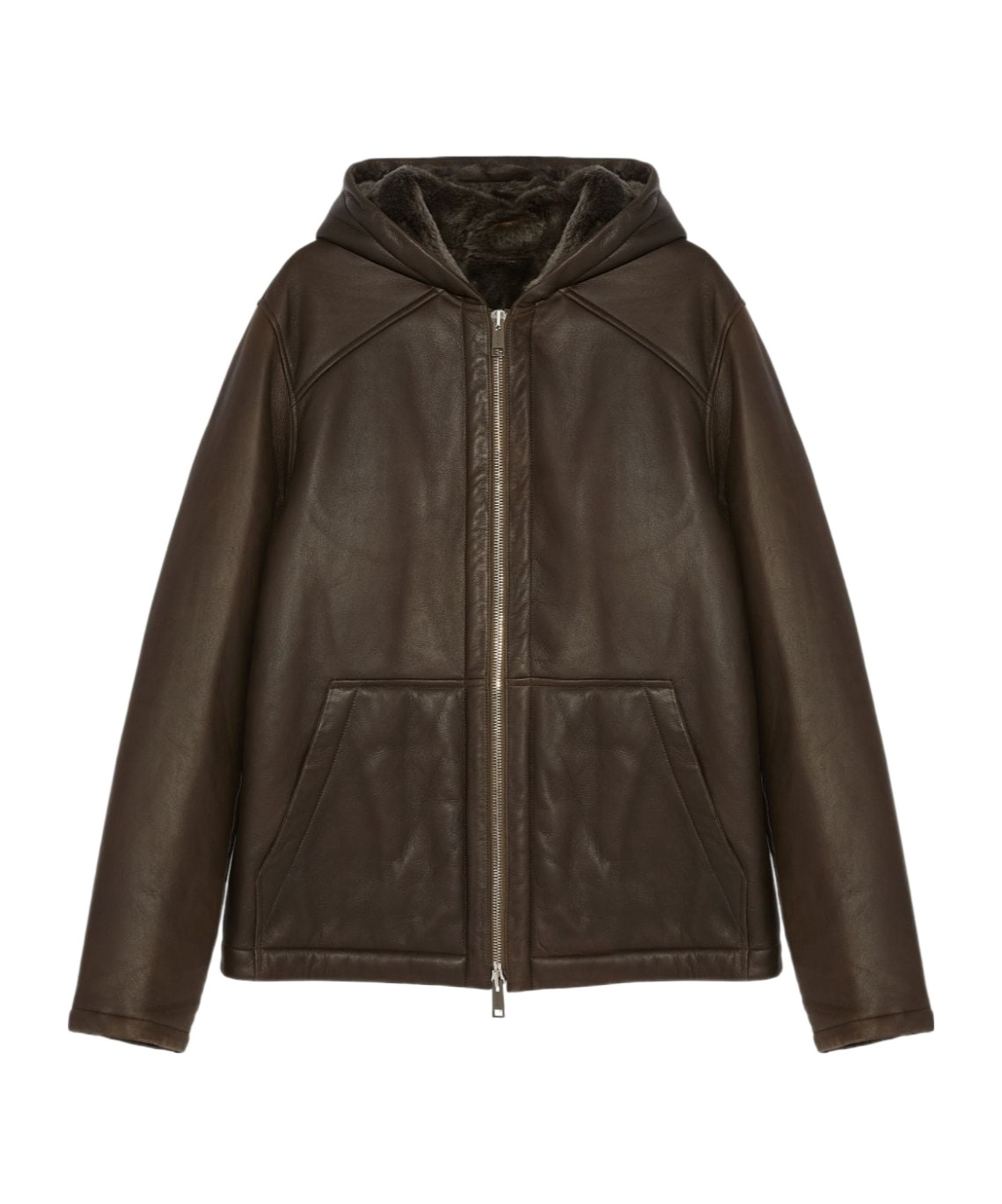 Shop Yves Salomon Hooded Jacket In Black