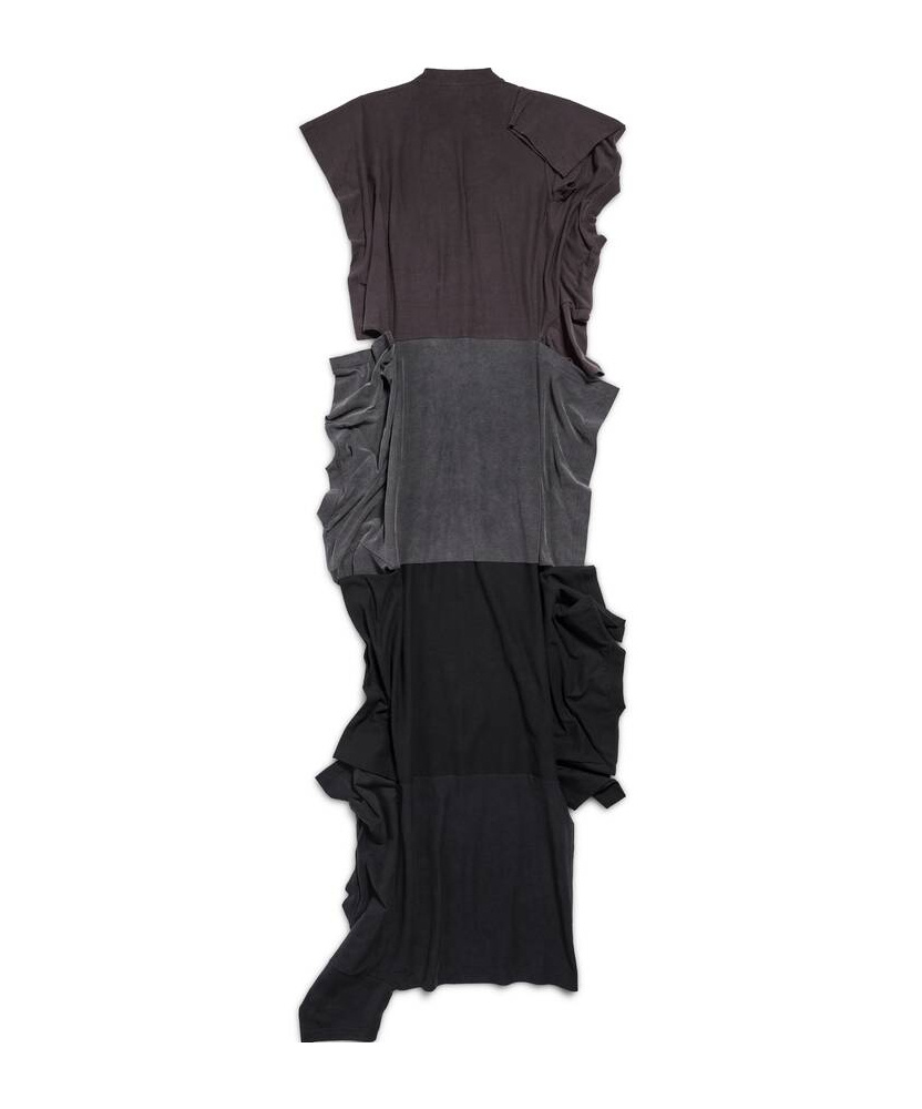 Balenciaga Women's Twisted Dress In Black In Black
