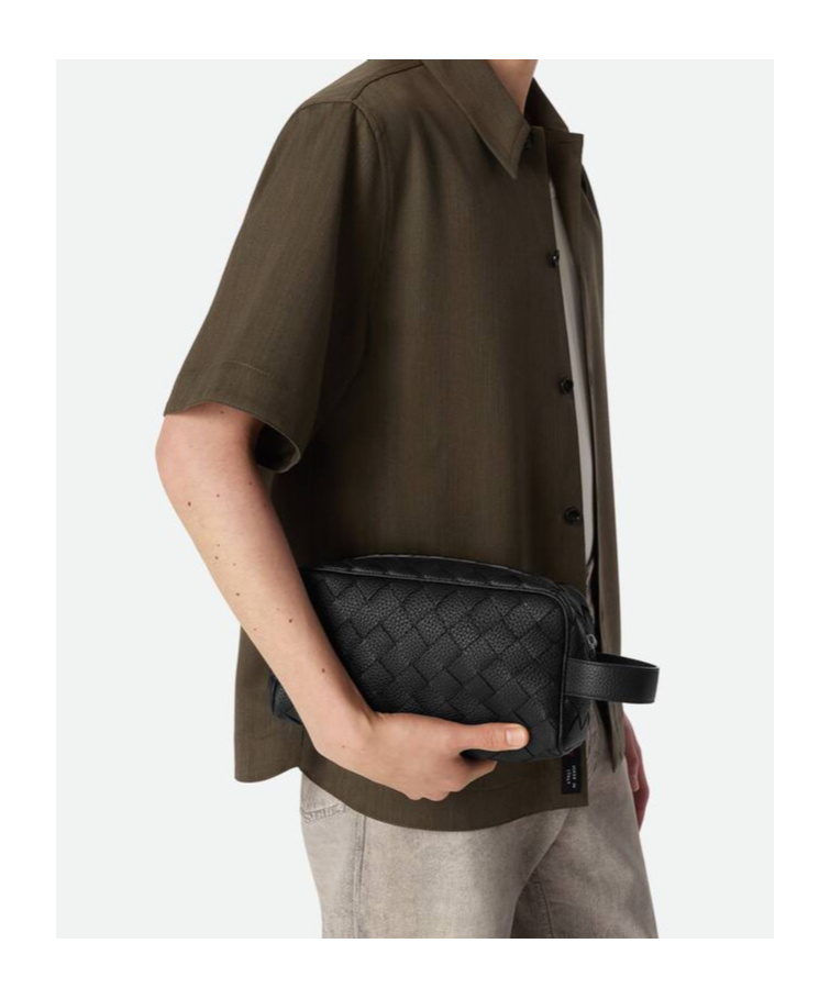 Bottega Veneta Intrecciato Travel Pouch