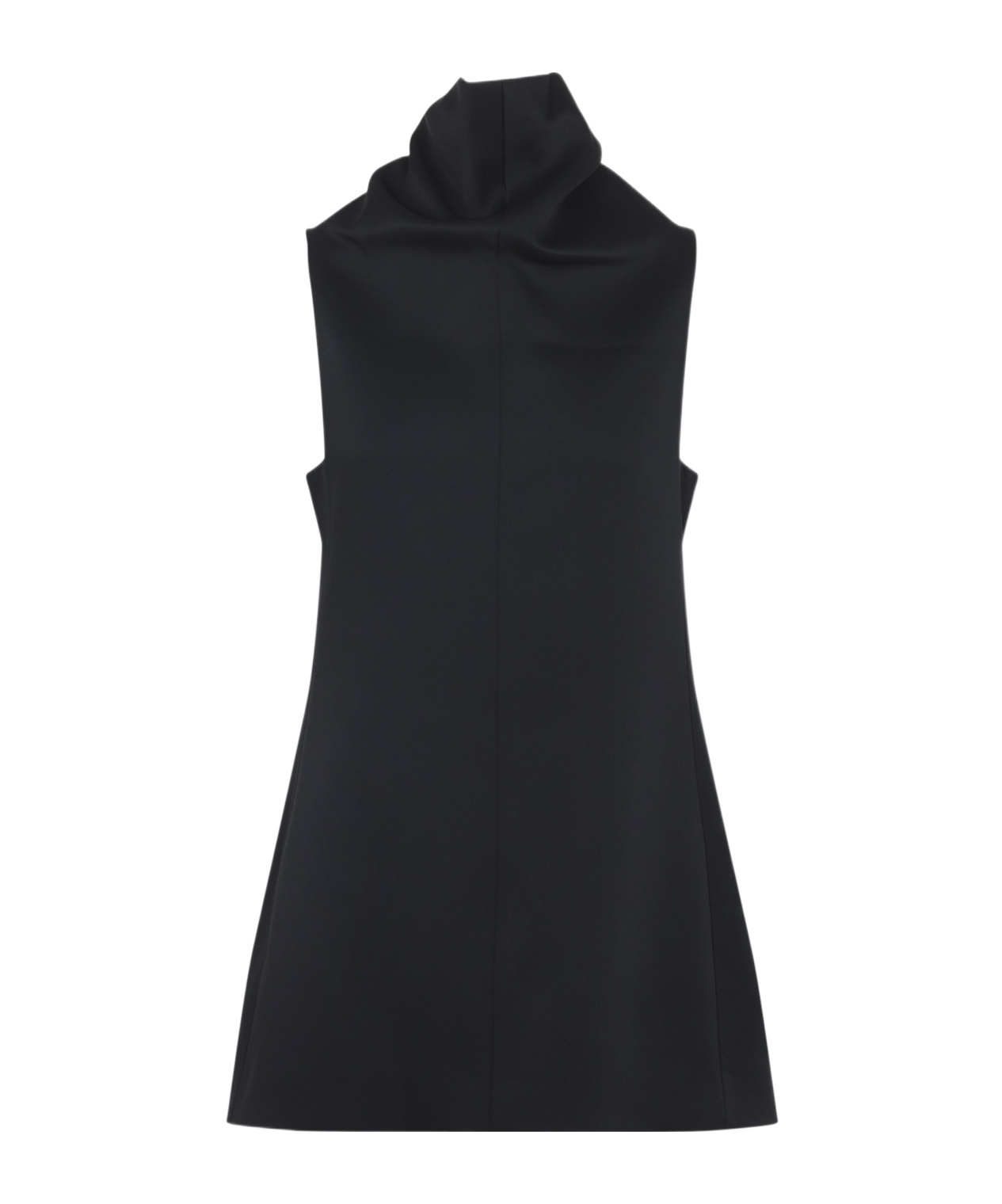 Khaite Daria Sleeveless Mini Dress In Black