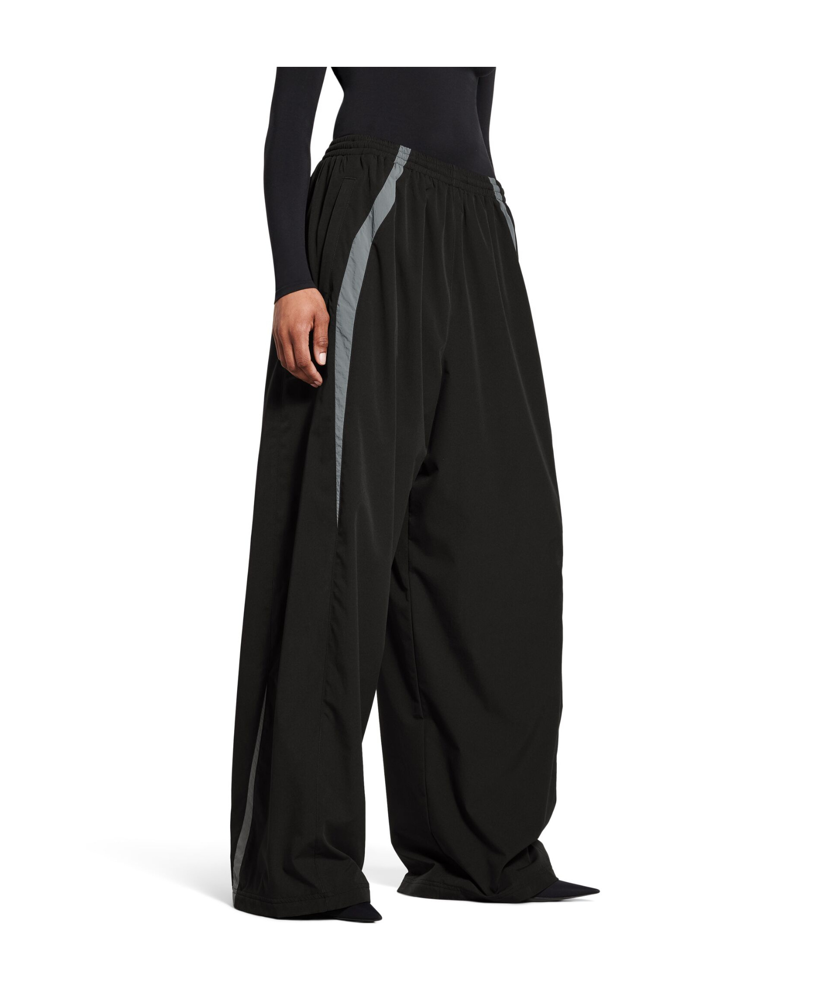 Balenciaga Loop Sports Track Pants In Black