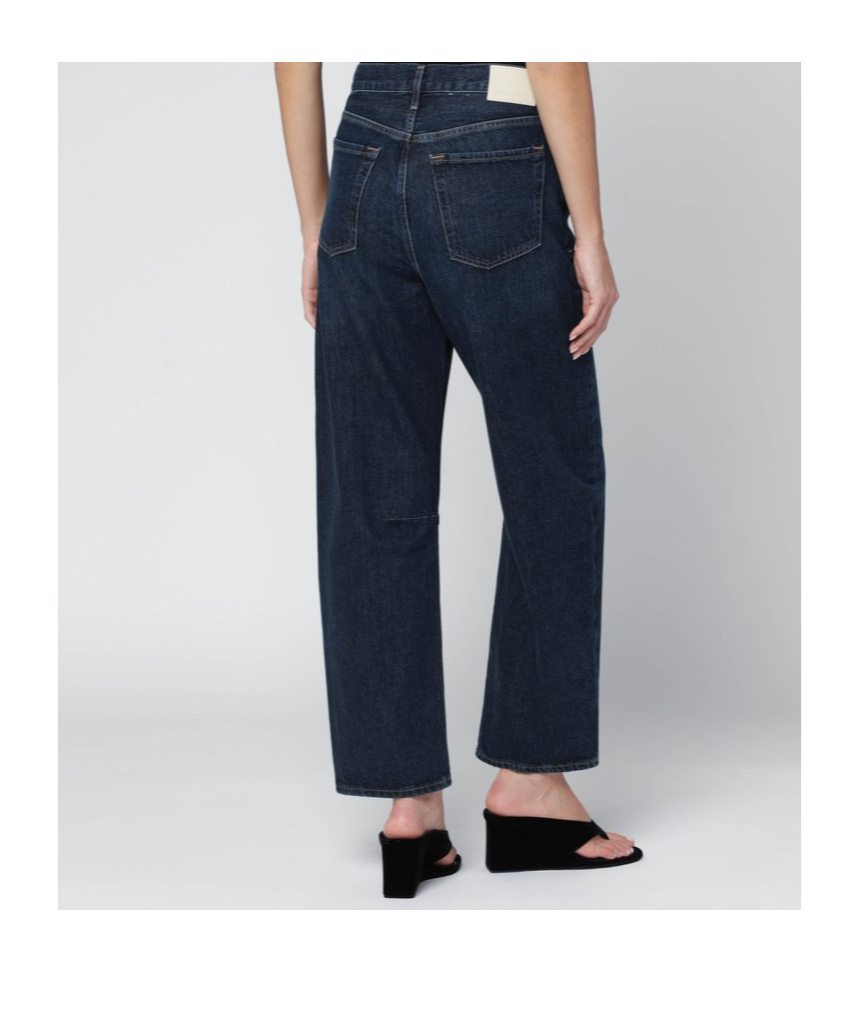Citizen Of Humanity Button-fastening Wide-leg Jeans In Blue