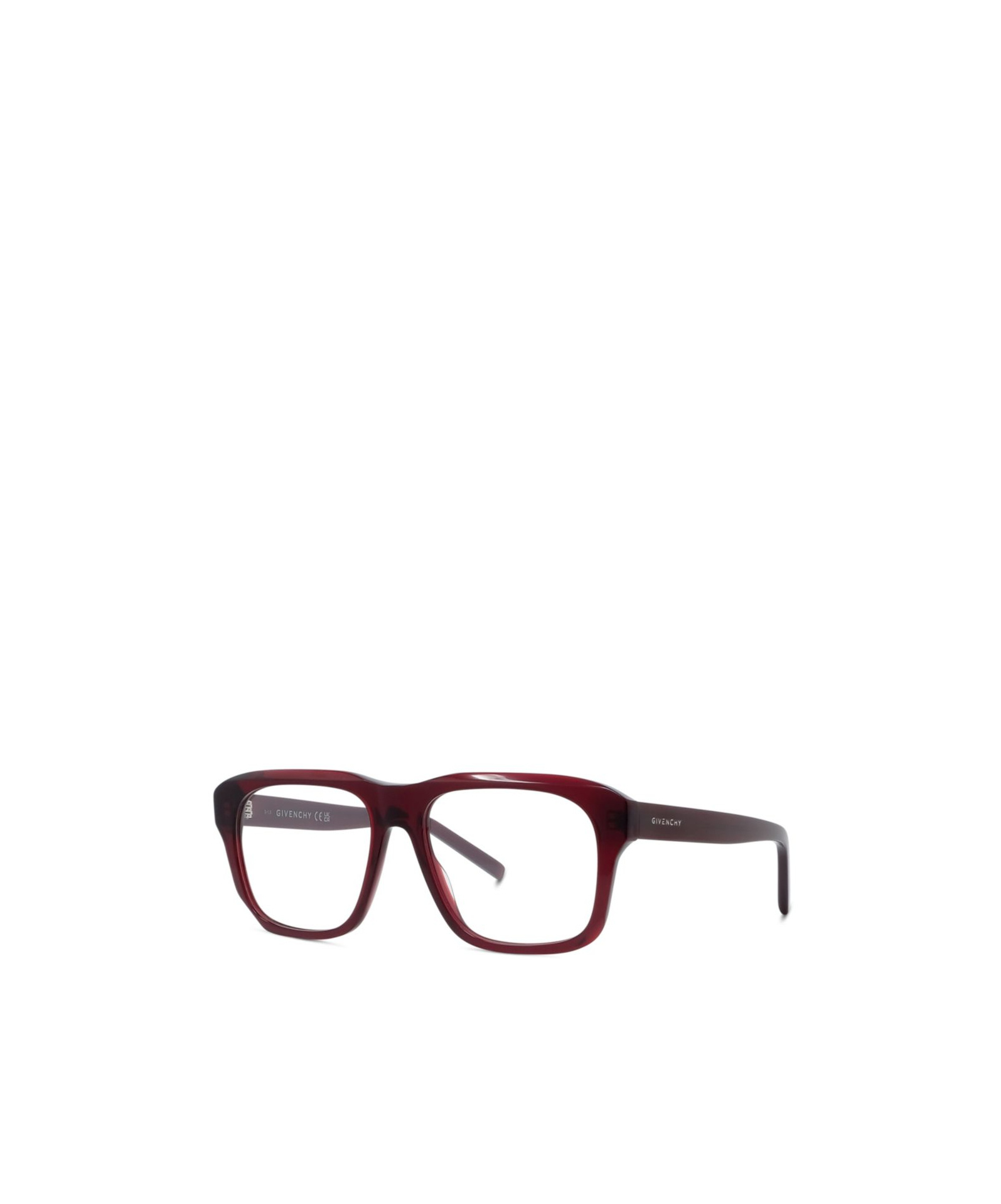 Givenchy Eyewear Gv Day Square Frame Glasses In Red