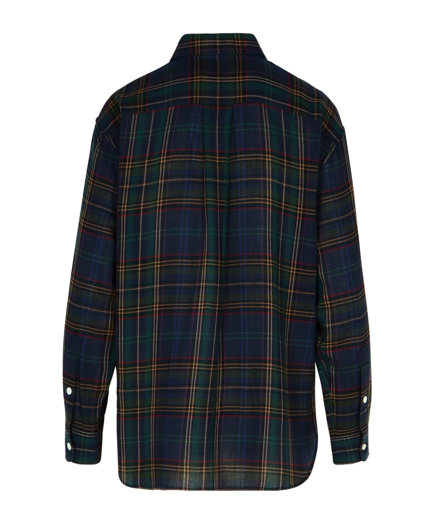 POLO RALPH LAUREN PLAID-PATTERN SHIRT