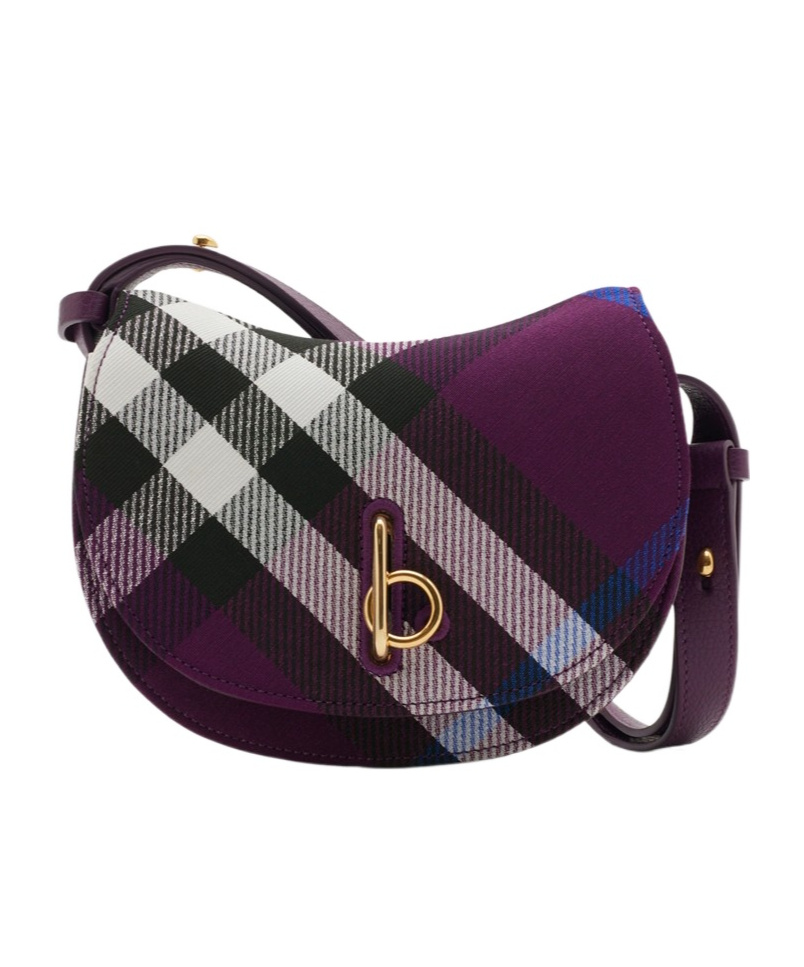 Burberry Rocking Horse Shoulder Bag In Black
