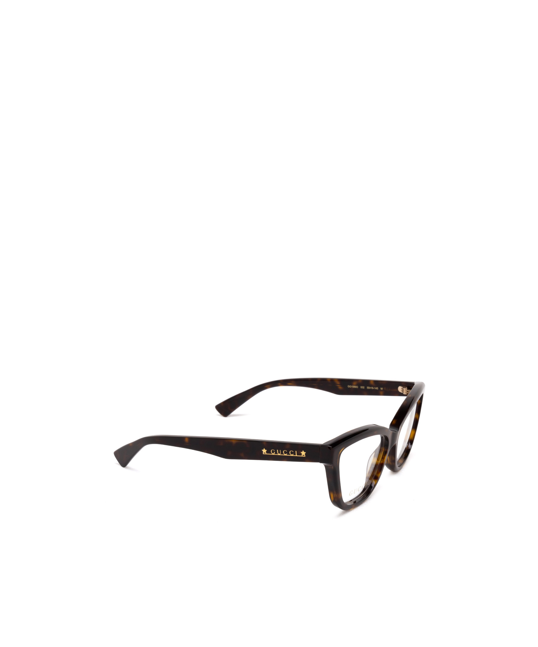 Gucci Gg1589o Cat-eye Glasses In Black