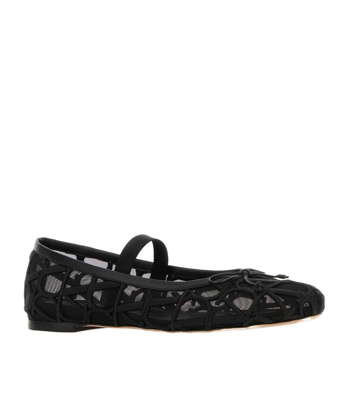 Valentino Flats In Black