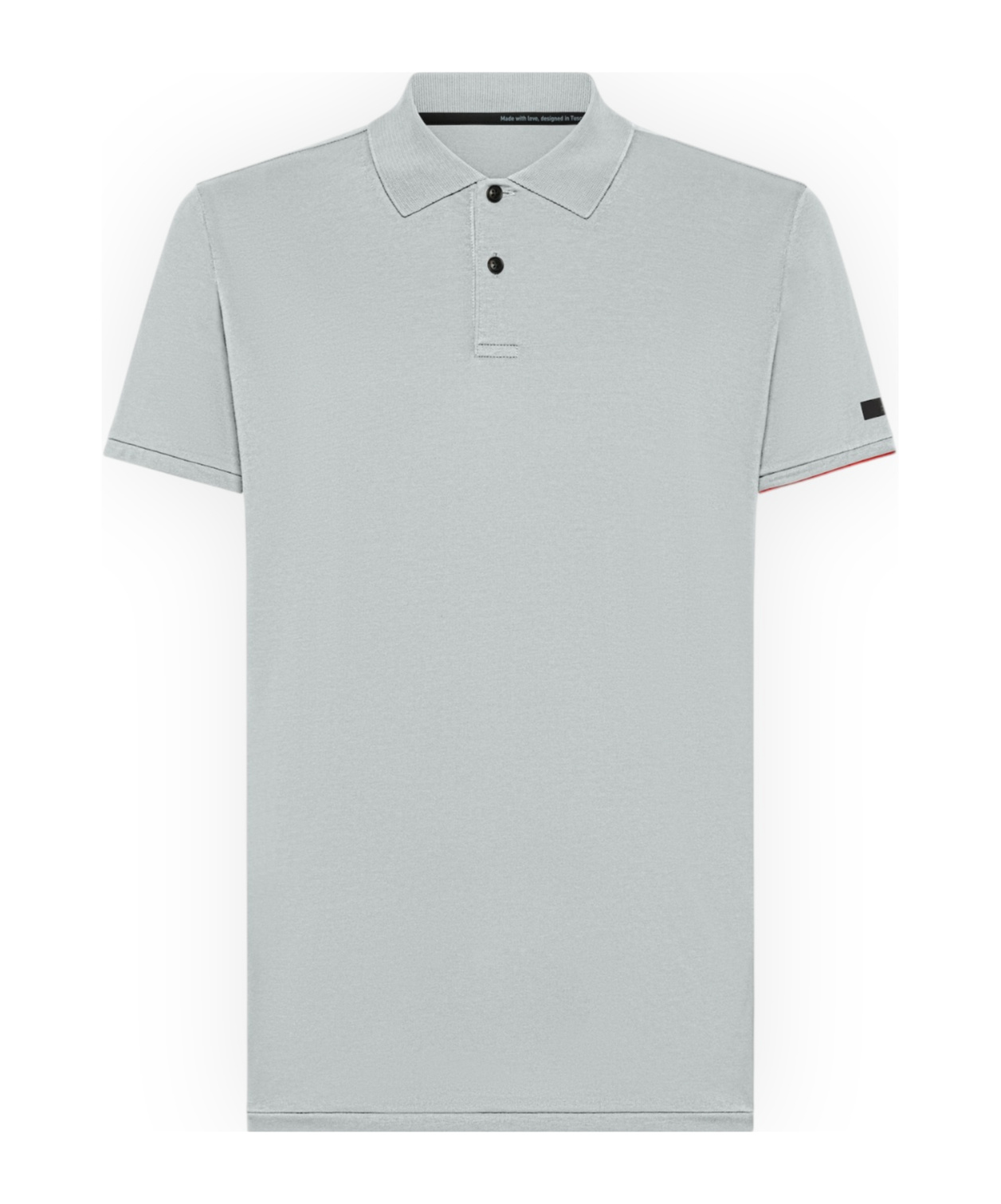 Rrd Pocket Short-sleeve Polo Shirt In Gray
