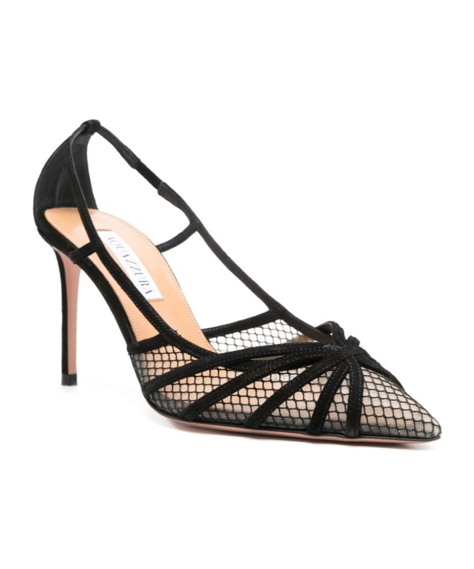 Aquazzura Pointed High Heels In Black