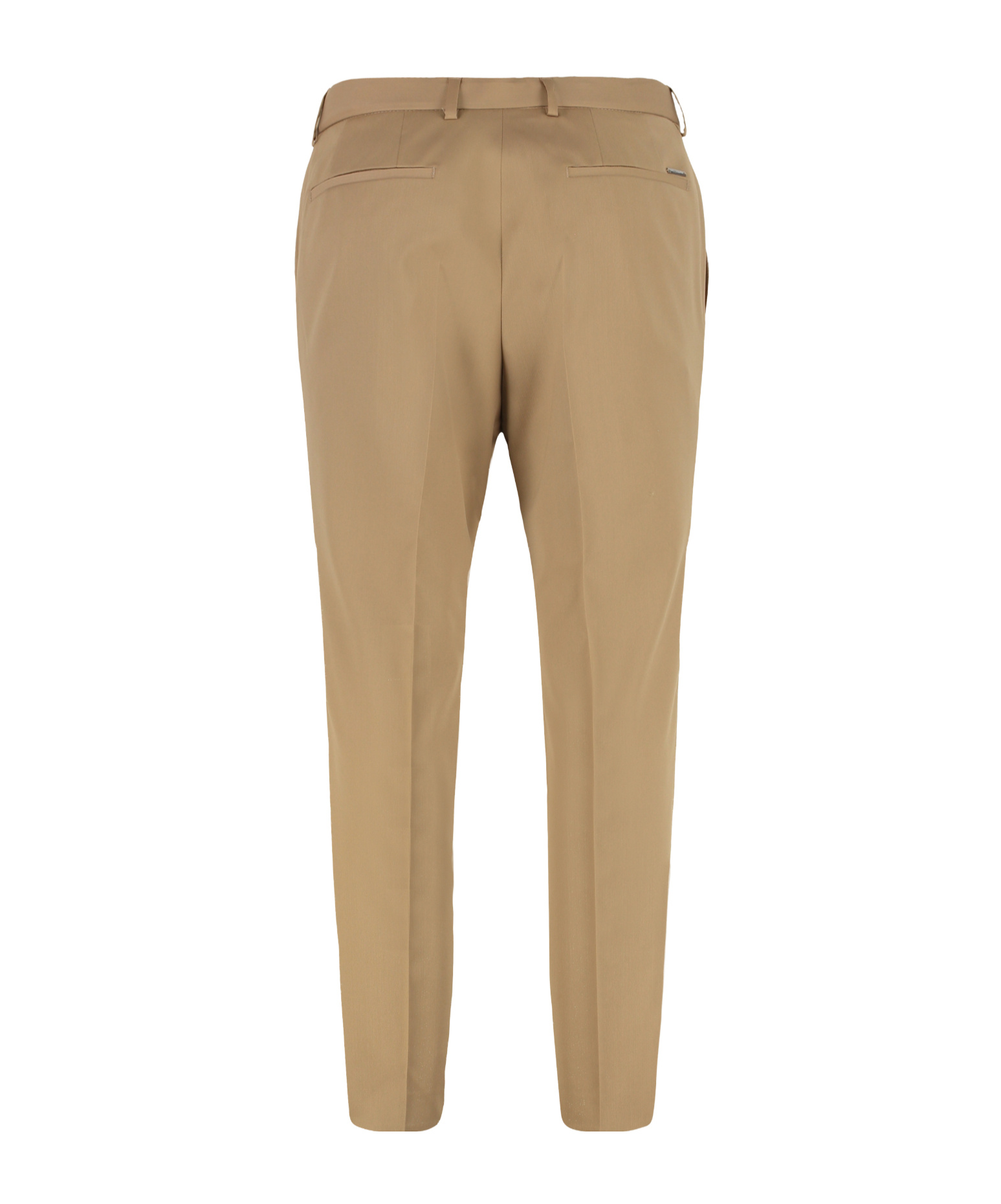 Hugo Boss Belt Loops Slacks In Brown