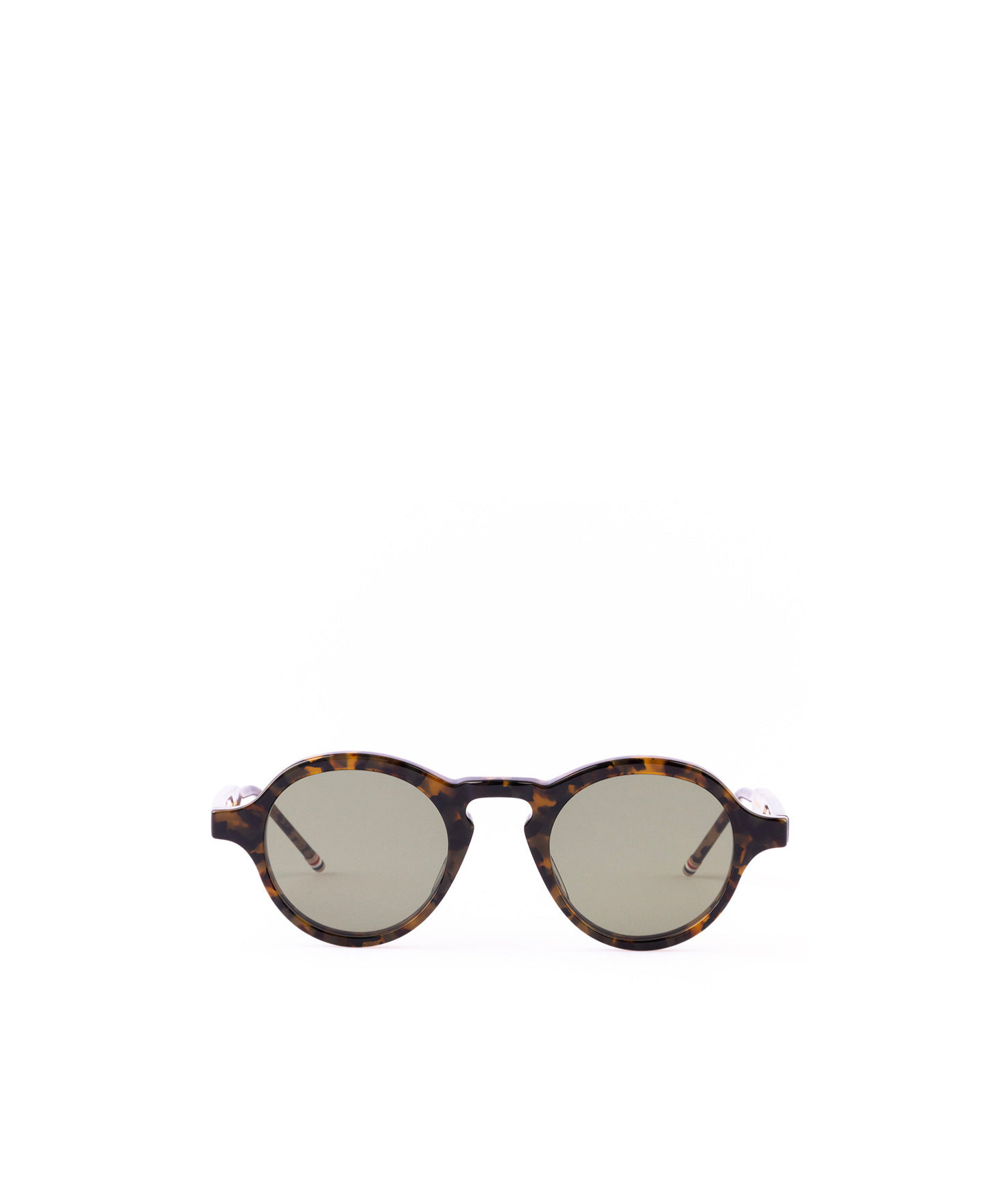 Thom Browne Round Frame Sunglasses In Nude