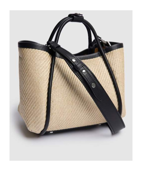 Max Mara Xs Summer Marin Raffia Effect Bag