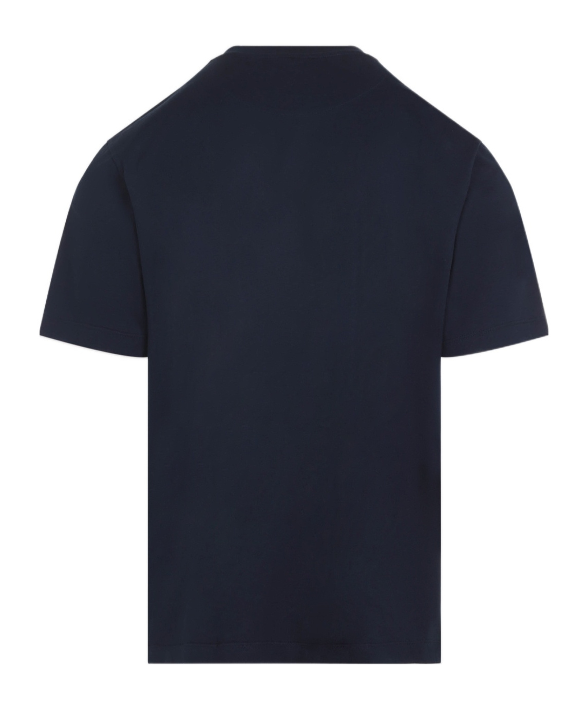 Brioni Cotton Jersey Crewneck T-shirt In Blue