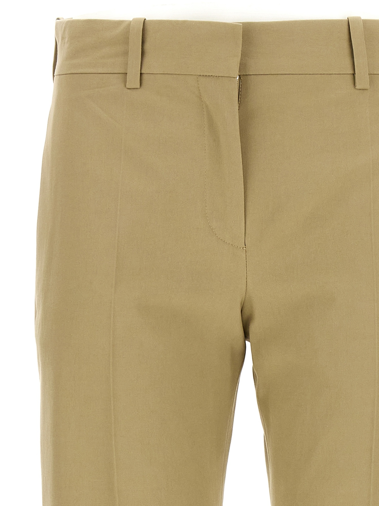 The Row Belt-loop Casual Pants In Green