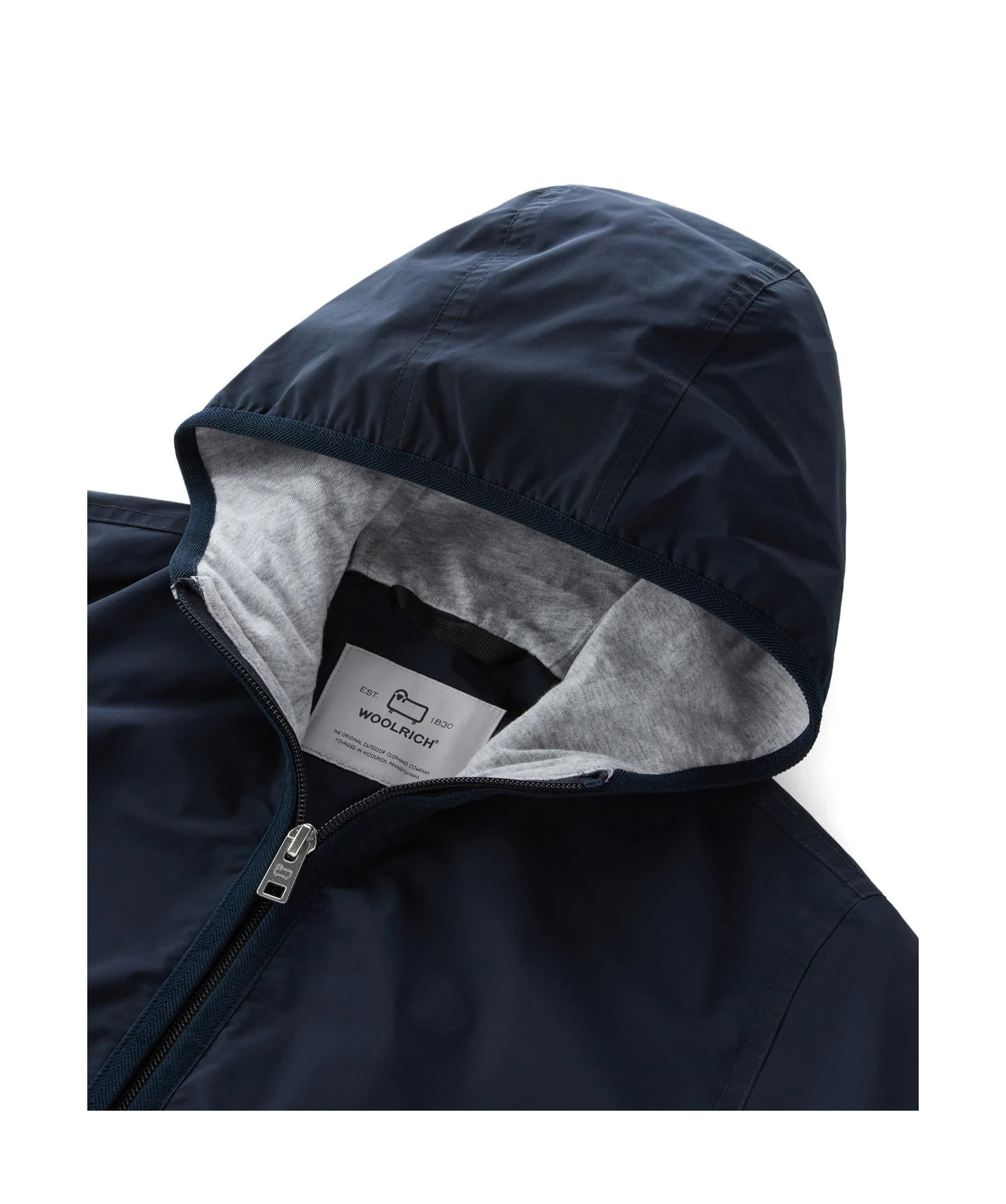 Woolrich Ryker Hooded Jacket In Black