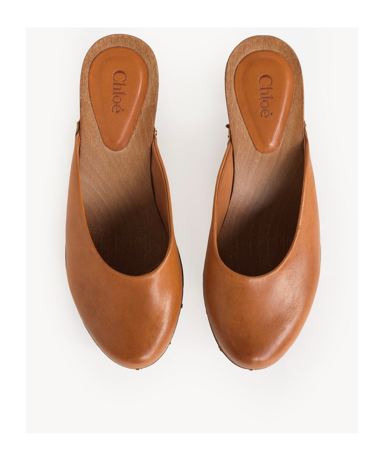 Chloé Judith 40mm Clogs In Brown