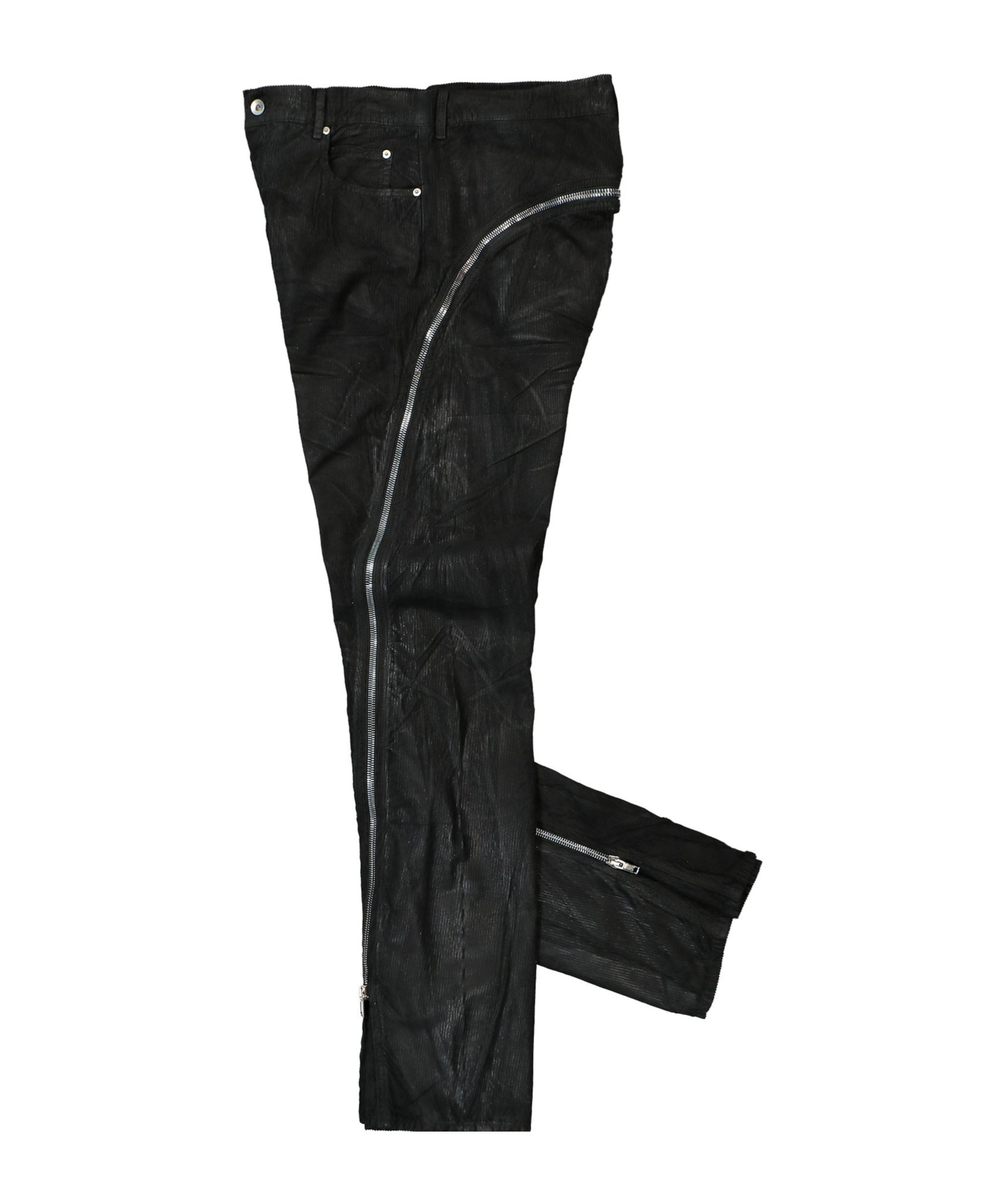 Rick Owens Drkshdw Belt-loop Jeans In Black