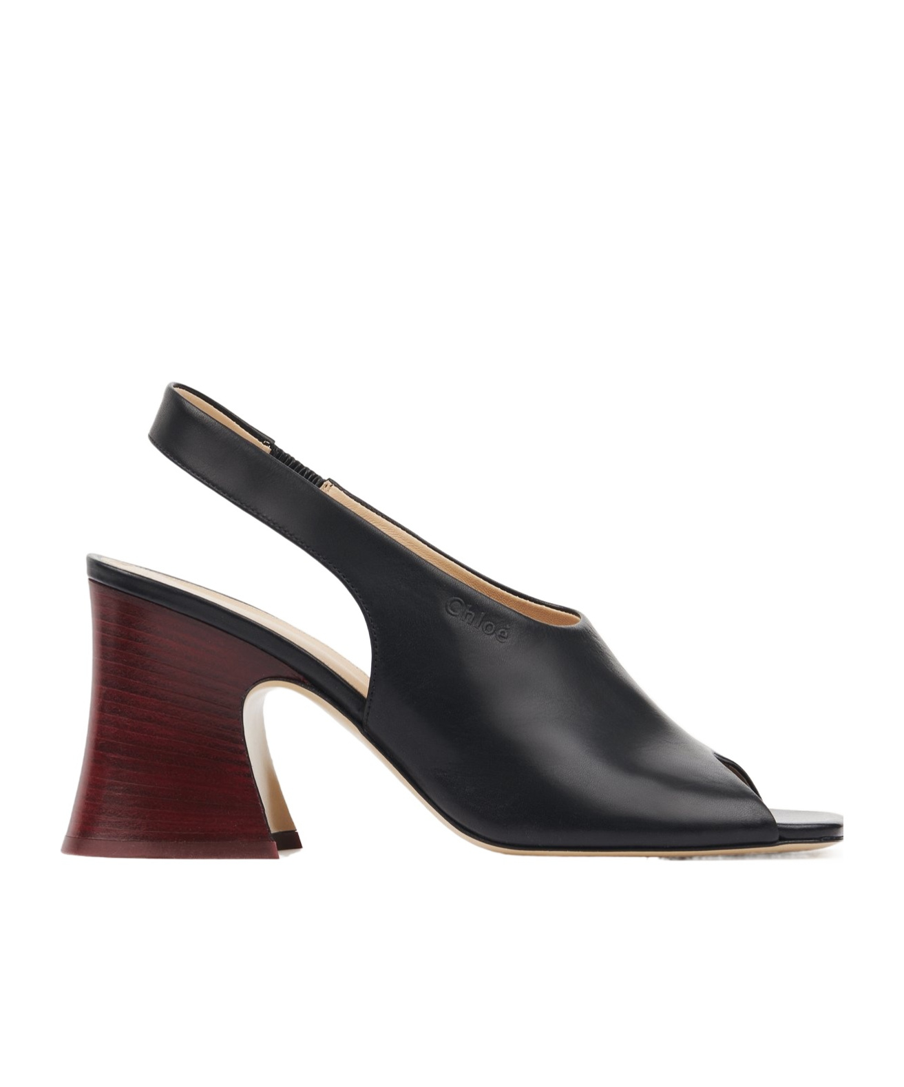 Chloé Square Toe High Heel Sandals