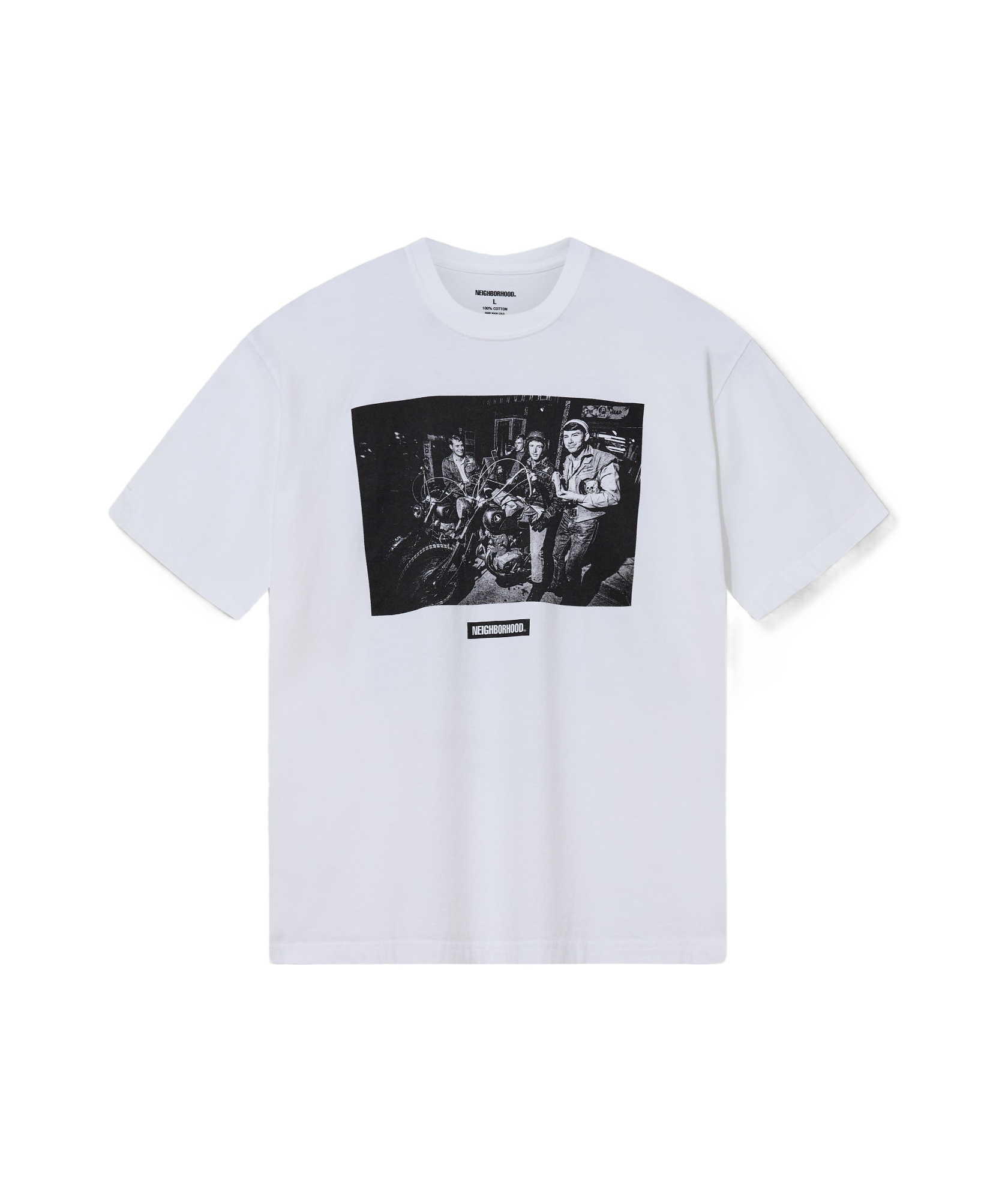 Neighborhood X Osamu Nagahama Photograph-print T-shirt In White