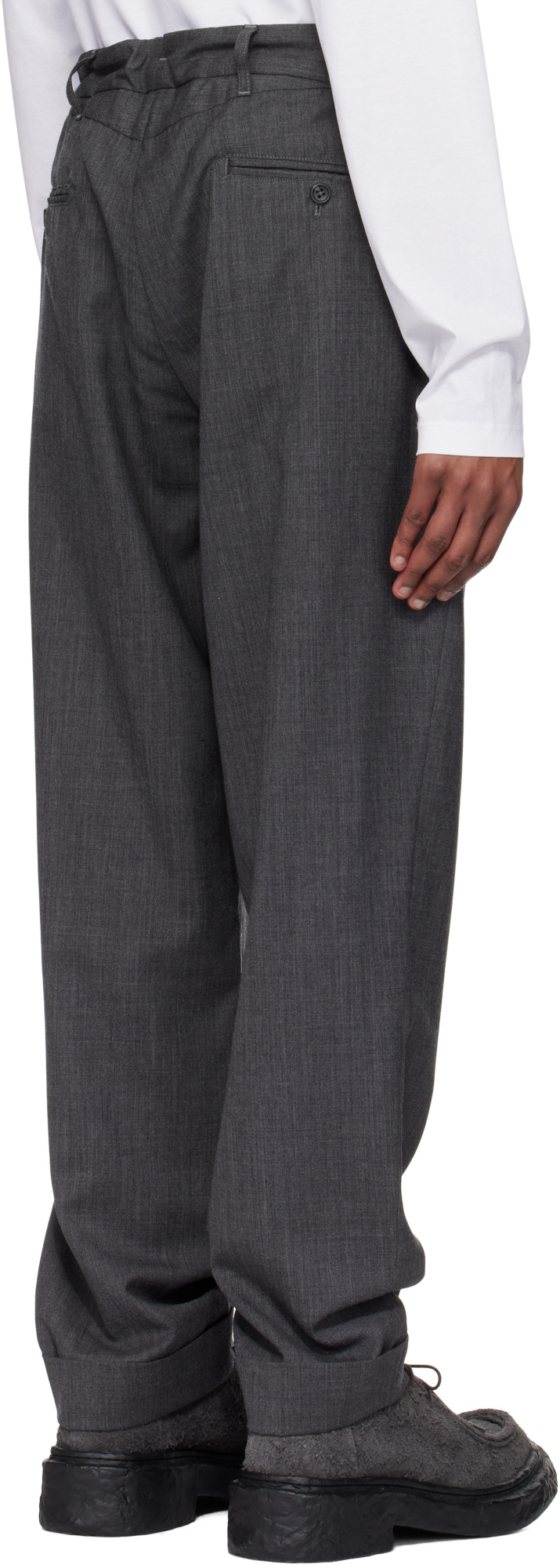Engineered Garments Andover Casual Pants In Grey