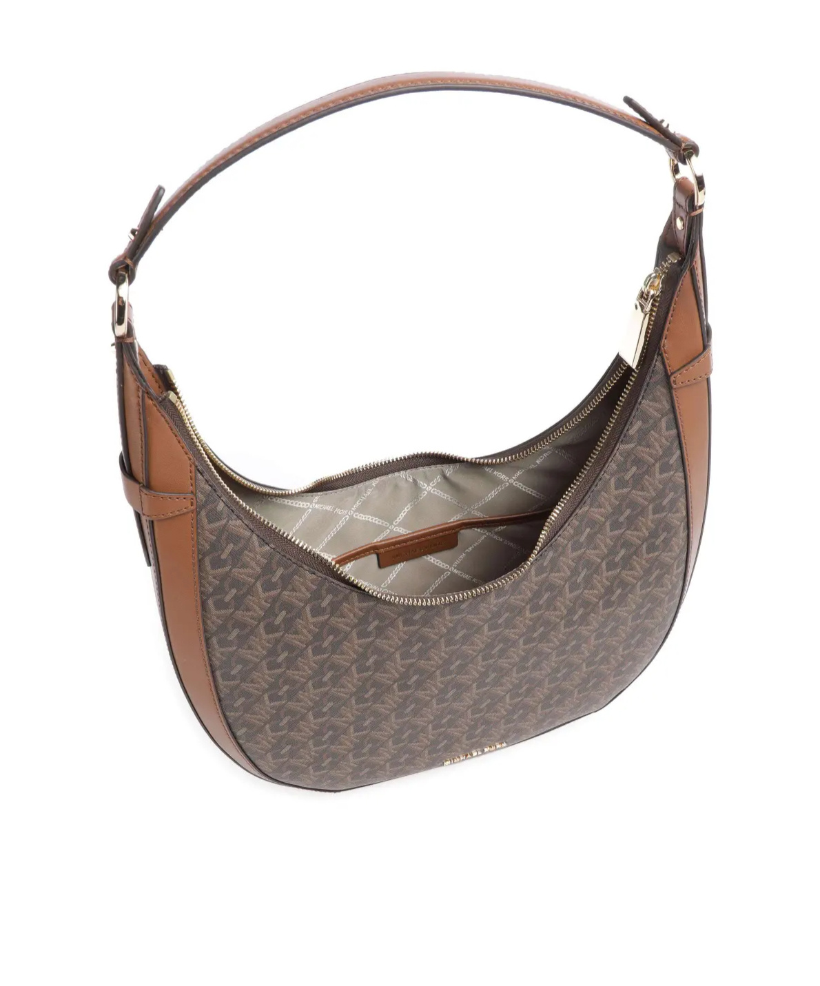Michael Kors Michael  Large Monogram Tote Bag In Black