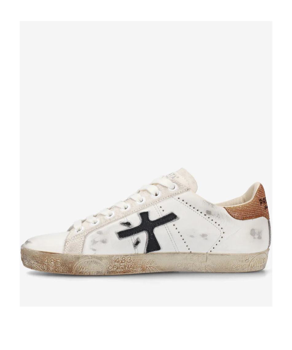 Premiata Round-headed Professional Sports Shoes In Nude