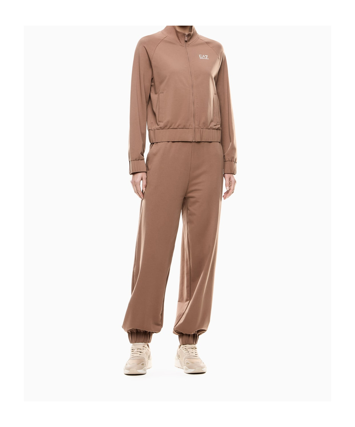 Ea7 Long-sleeved Sportswear Suit In Multi