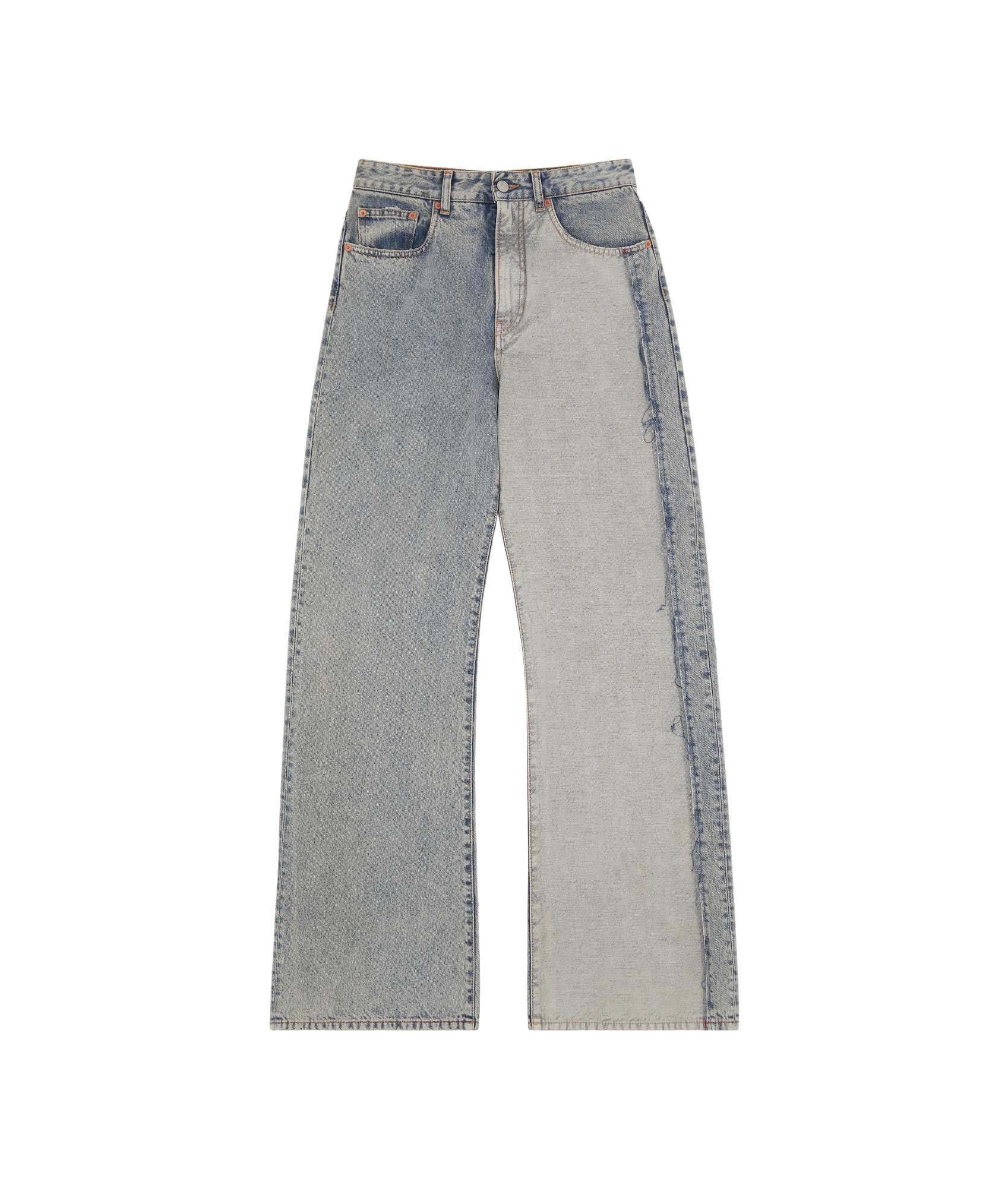 Mm6 Maison Margiela Maison Margiela 5 Pockets Pants In Light Blue In Gray