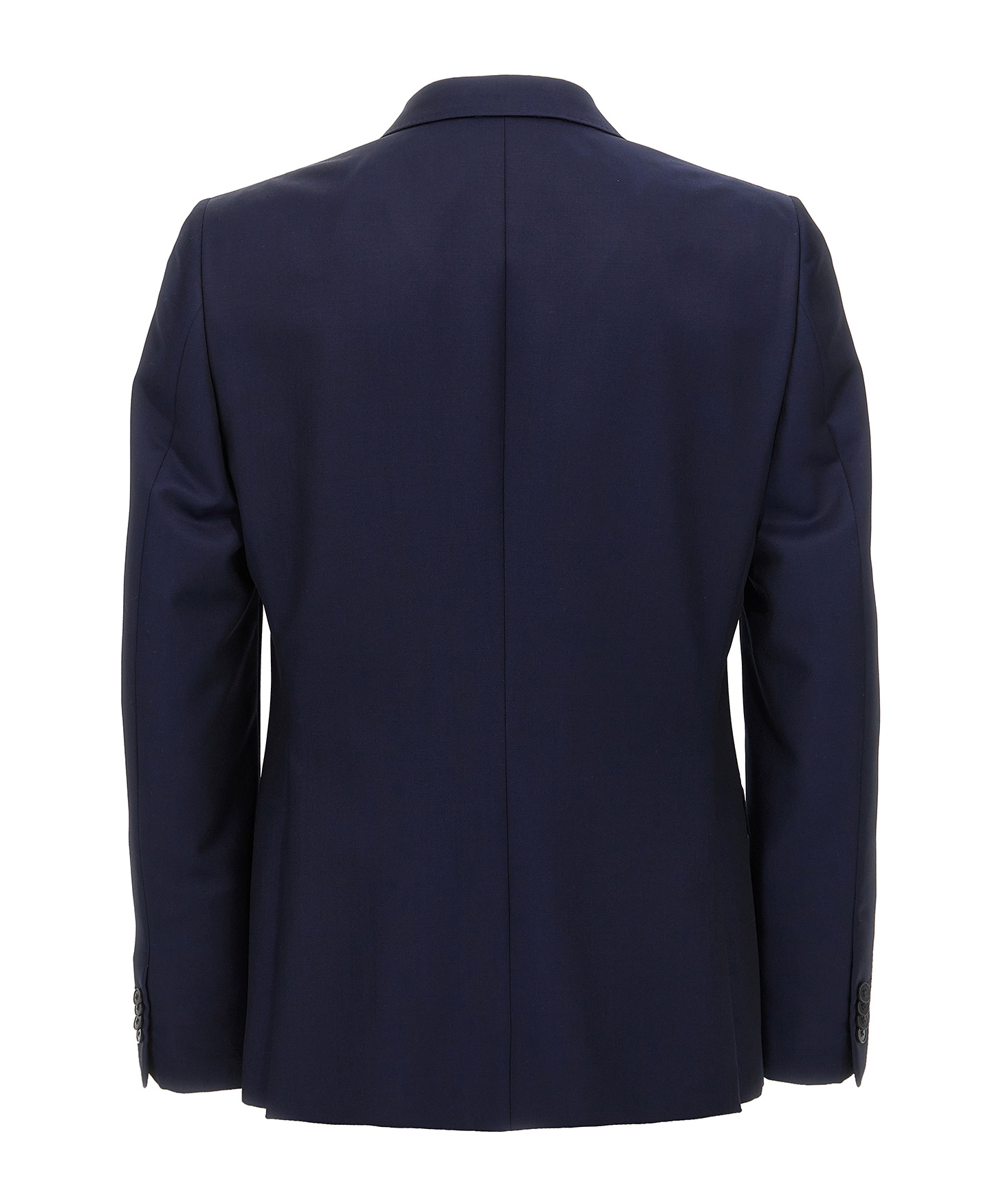 Zegna Tailored Single-breasted Blazer In Wool And Mohair Blend In Blue