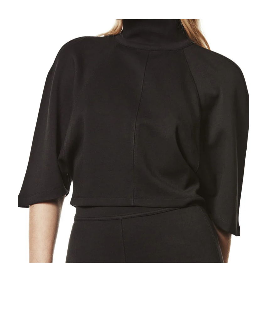 Thom Krom Top A Collo Alto W Ts 575 In Black