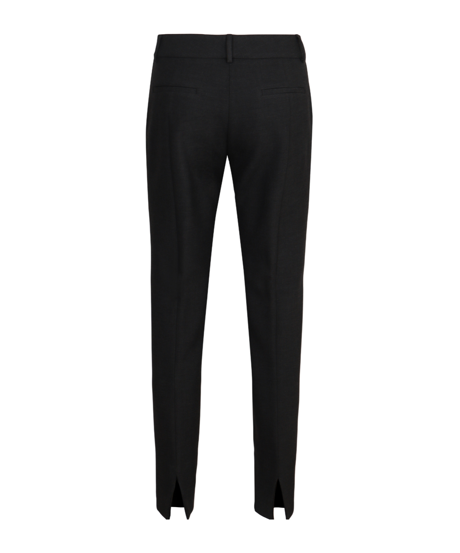 Peserico Belt-loops Trousers In Black