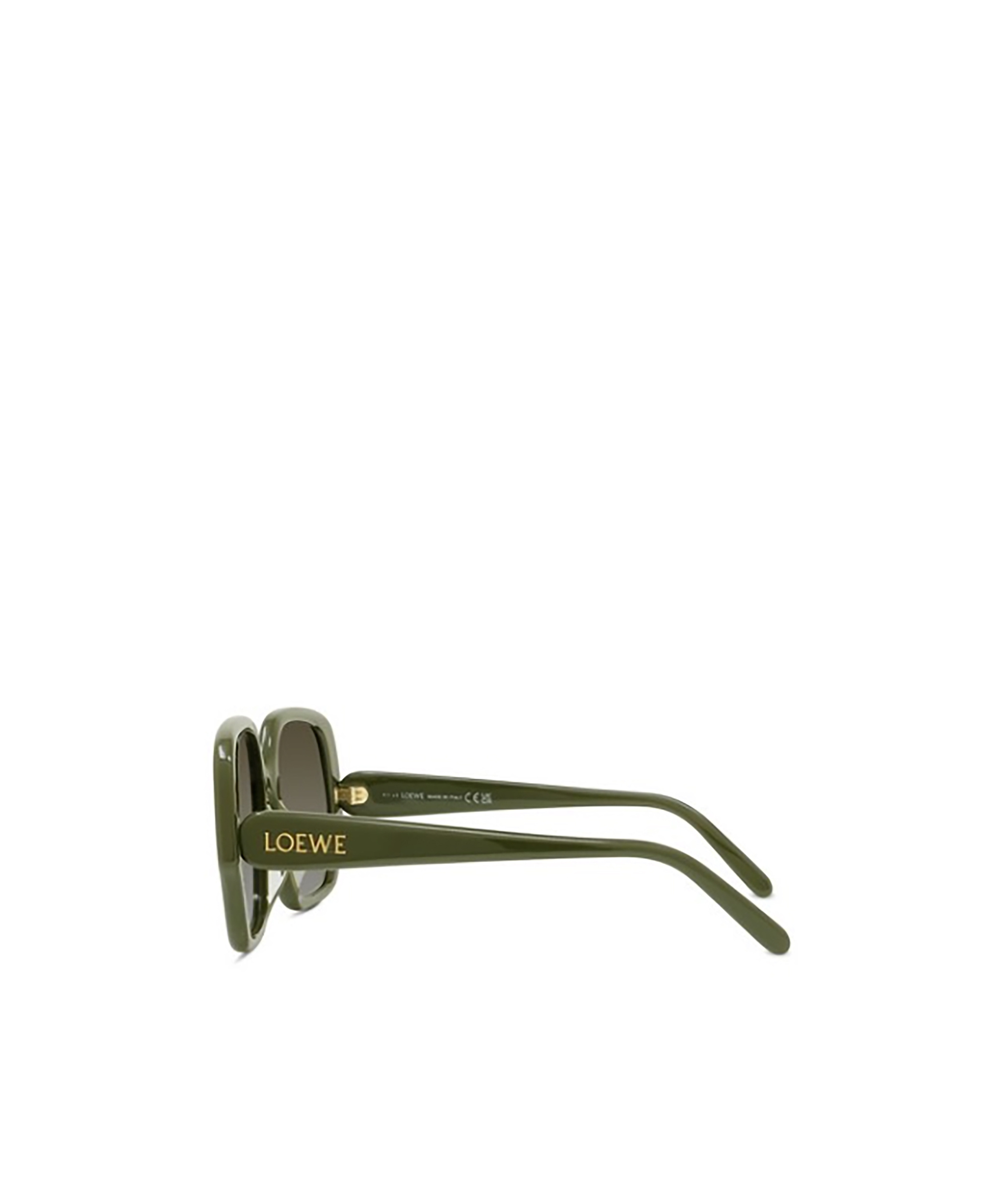 Loewe Box Logo Sunglasses In Gray