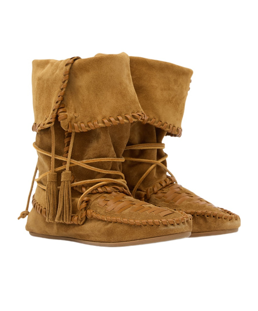 Shop Isabel Marant Winki Boots In Brown