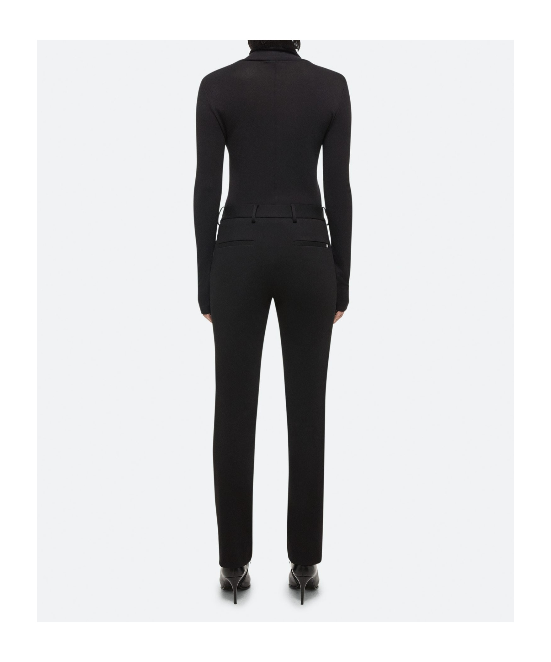 Helmut Lang Women's Combo Slim Suiting Pants In Black