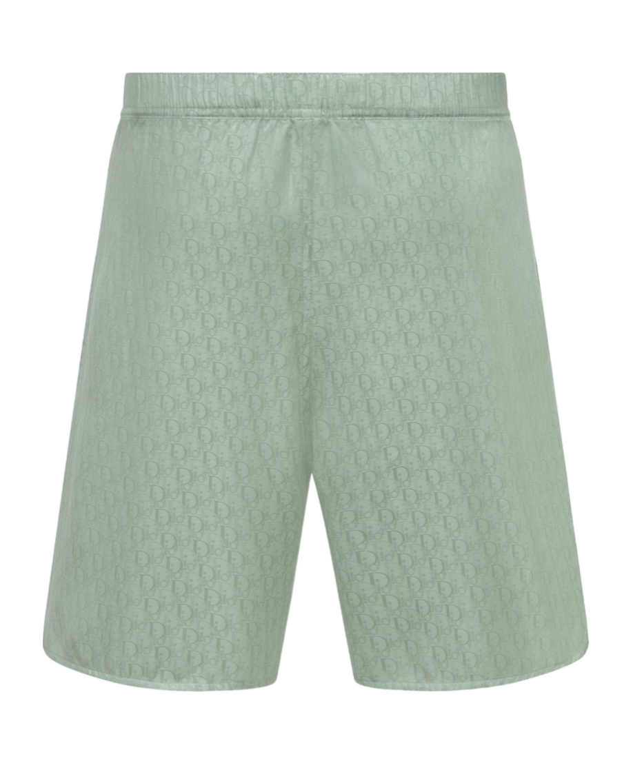 Dior Homme All-over Patterned Shorts In Gray