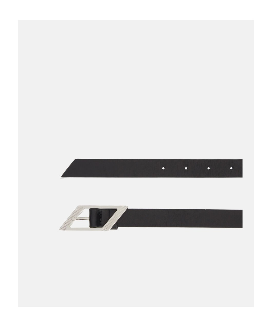 Attico Black Belt In Black