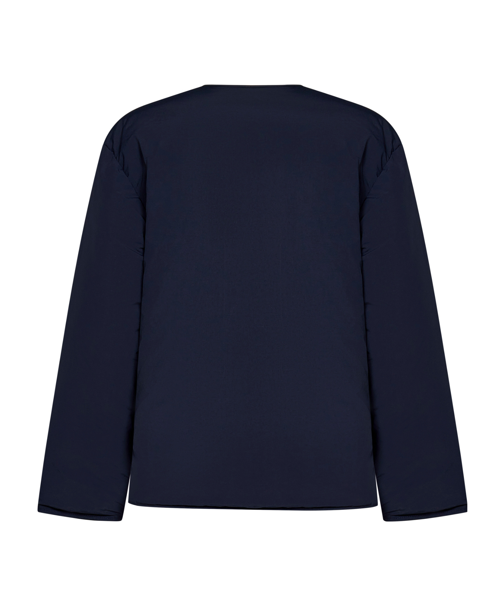 Jil Sander Zipped High Neck Jacket In Black
