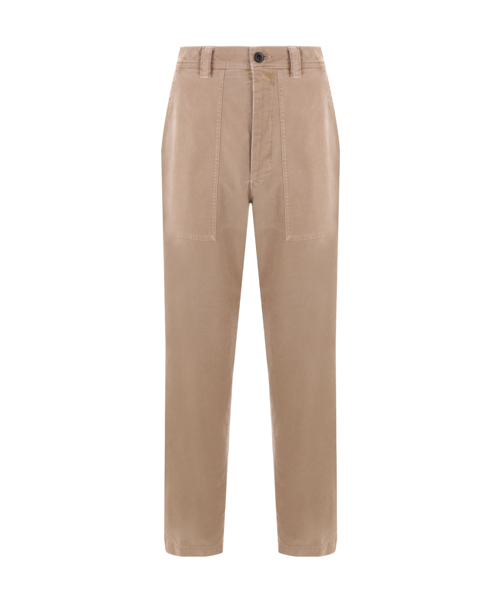 Incotex Belt-loop Casual Pants In Nude