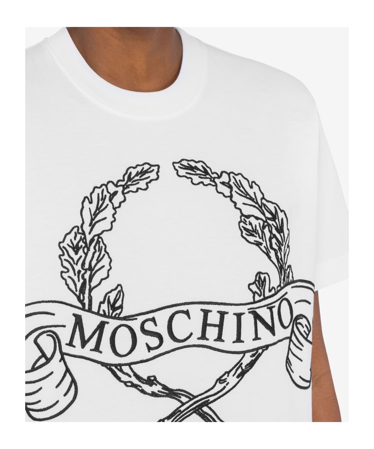 Moschino Short-sleeved T-shirt In White