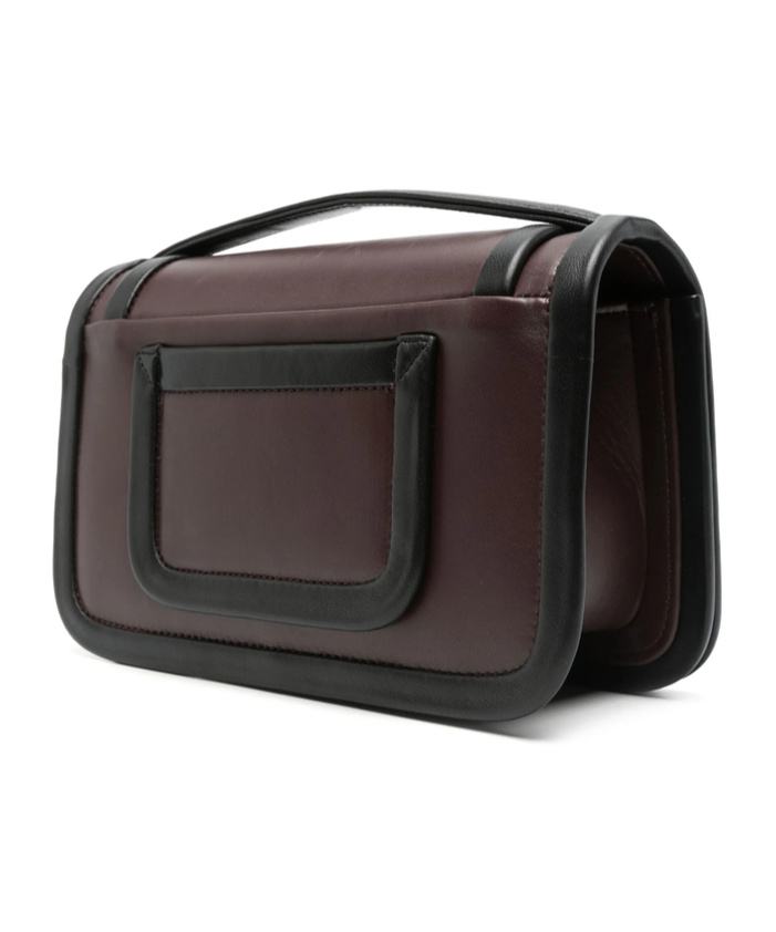 Pierre Hardy Flip Shoulder Bag In Black