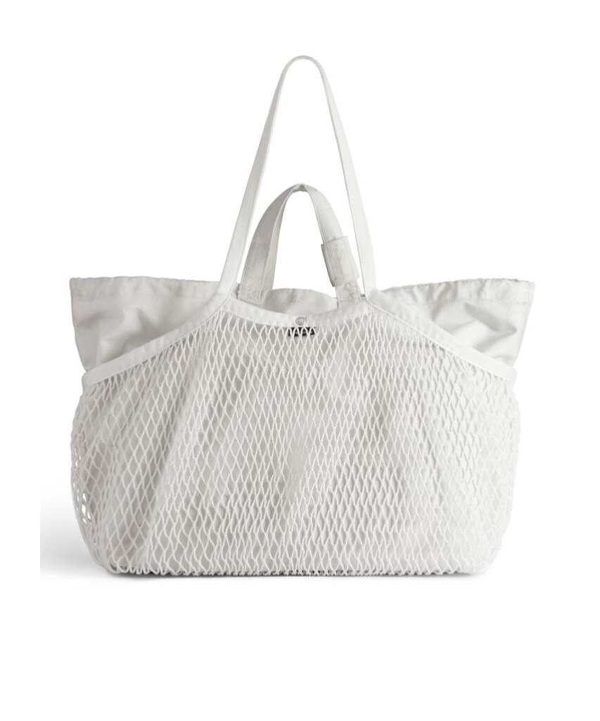 Balenciaga 24/7 Large Tote Bag Dirty Effect In White In White