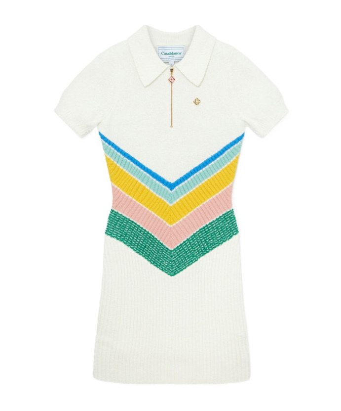 CASABLANCA BOUCLÉ MINI DRESS